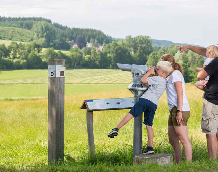 Wandern mit Kindern Allgäu | Naturerlebnisweg Bad Grönenbach im Unterallgäu