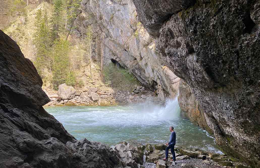 Wanderung zu den Buchenegger Wasserfällen im Allgäu