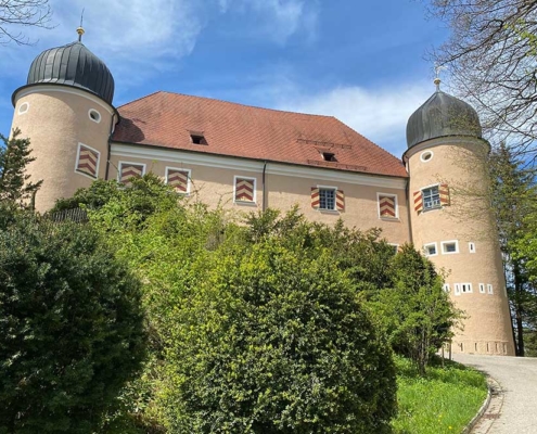 Schloss Kronburg im Unterallgäu bei Memmingen