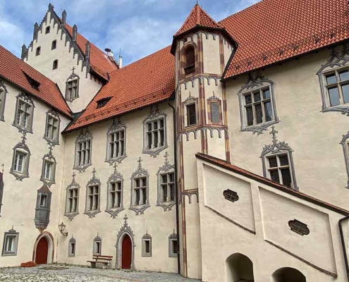 Hohes Schloss Füssen Innenhof