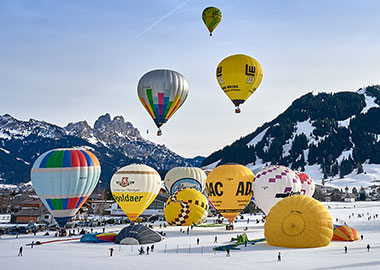 Ausflugsziele Allgäu Winter Ballonfestival