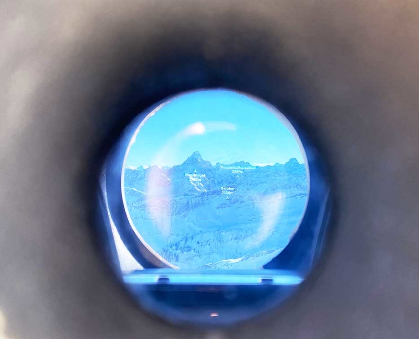 Aussicht Nebelhorngipfel