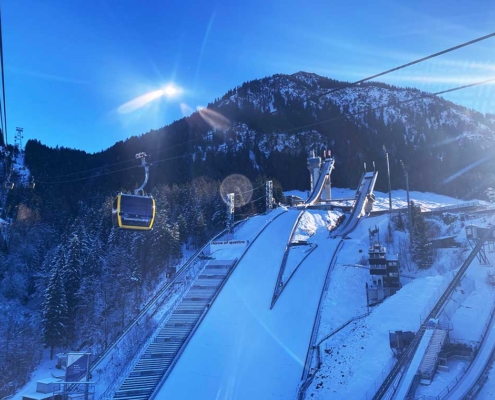 Nebelhornbahn Skiflugschanze Oberstdorf